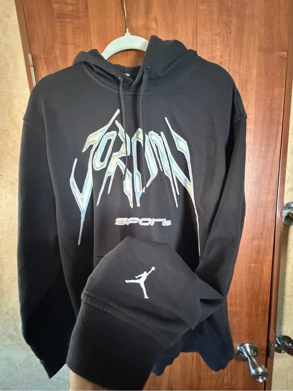 Jordan Dri- Fit Black Hoodie Sport Size M